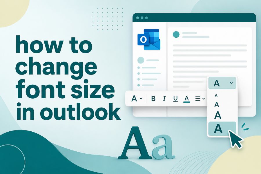 How To Change Font Size In Outlook Easily