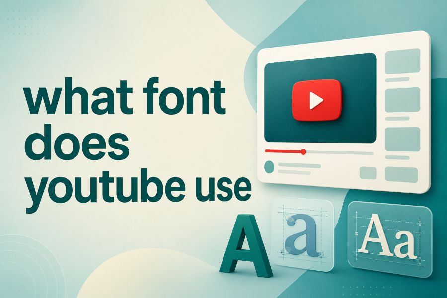 What Font Does YouTube Use? Full Font Guide